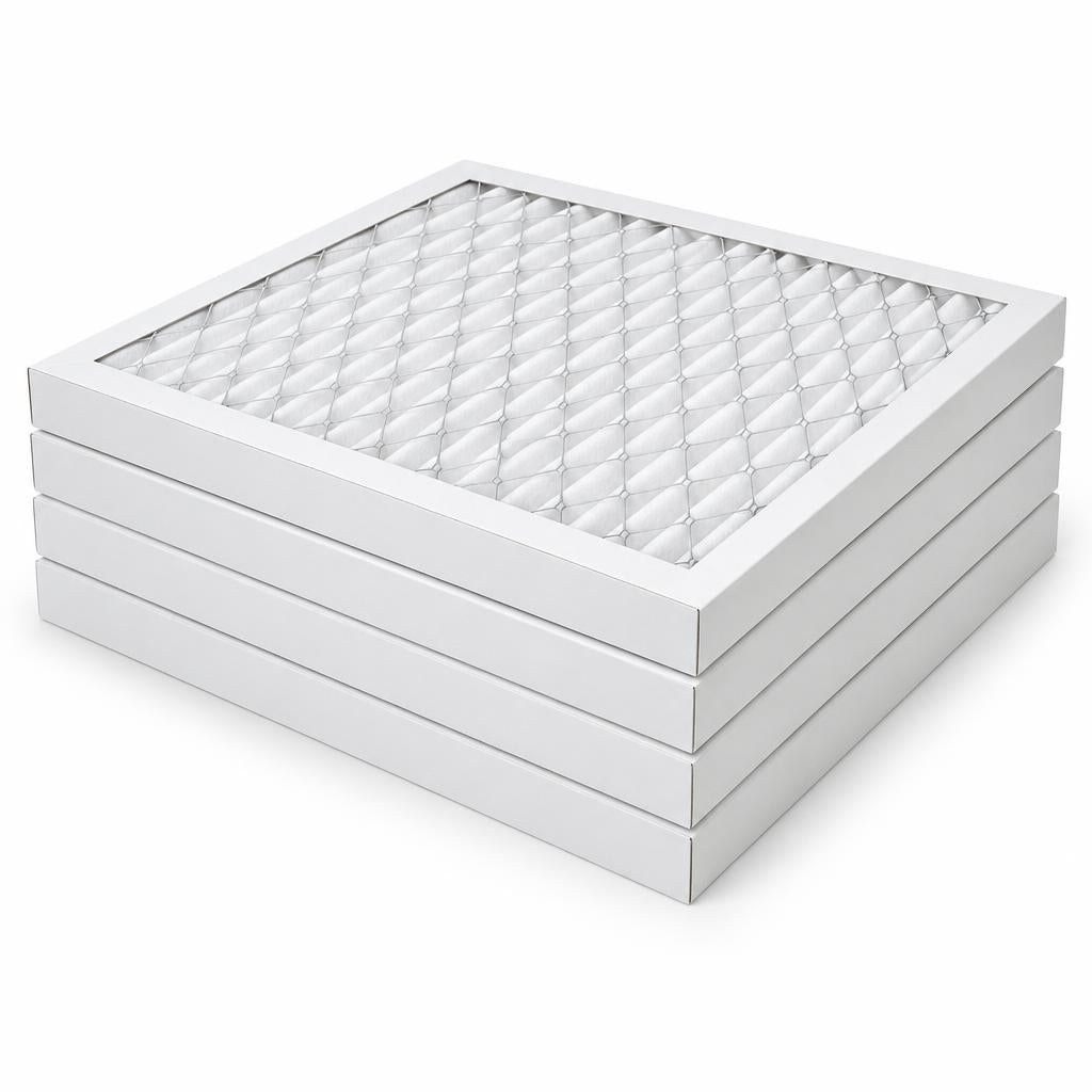 FilterBreez 22x23.5x1a MERV 8 — 4-Pack; representative pack illustration